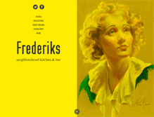 Tablet Screenshot of frederikshopestreet.com